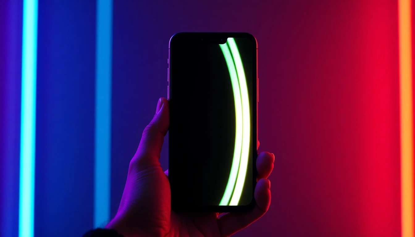 Maqueta de video IA vertical en 9:16 para TikTok e Instagram Reels, iluminación cinematográfica oscura con luz de contorno morada