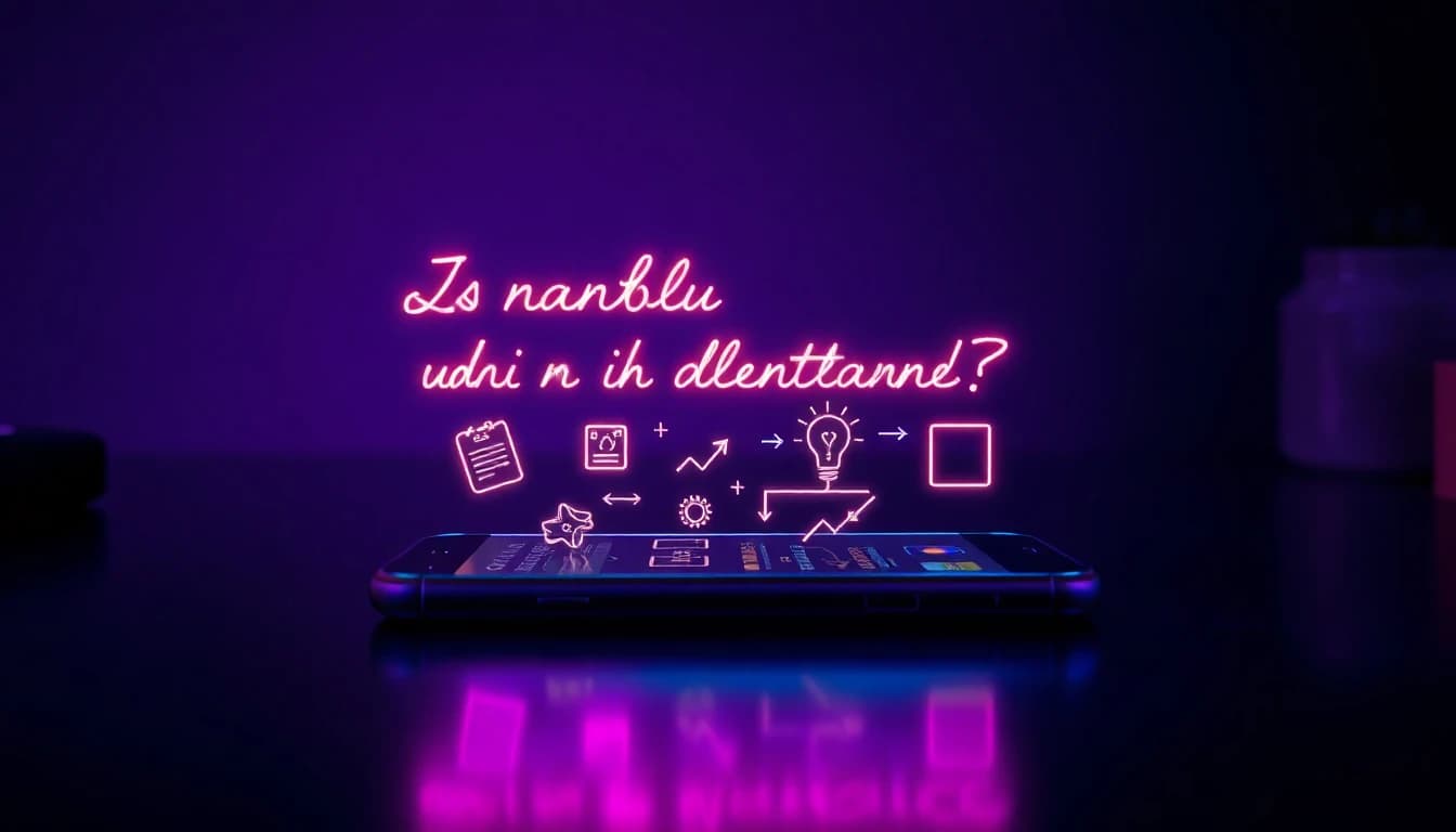 KI Video Generator verwandelt ein Skript auf dem Smartphone in animierte Erklärvideo-Szenen