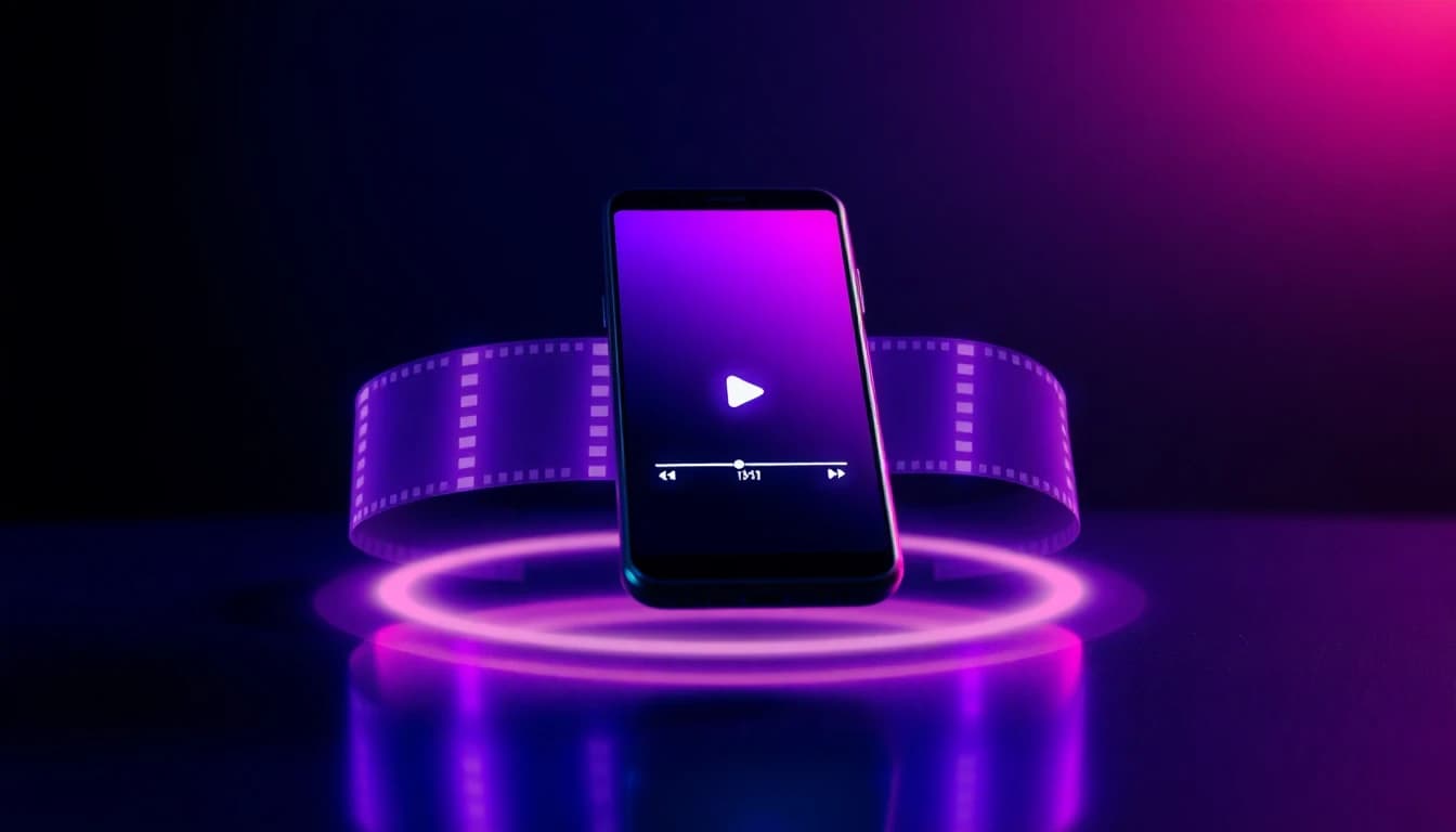 Sora 2 Android AI video generator app running on a smartphone screen