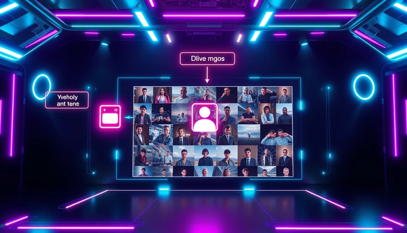 WAN 3.0 AI video generator interface showing text, image, and multiple reference photo inputs merging into one video timeline